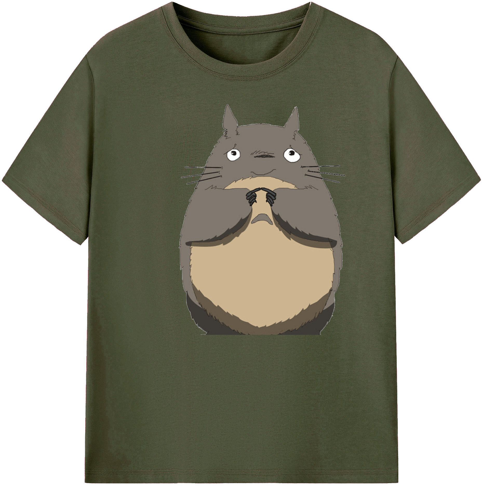 （画像用） となりのトトロ 草壁メイ 草壁サツキ My Neighbor Totoro Satsuki Kusakabe Mei Kusakabe 綿100％ メンズ半袖Tシャツ｜肌触りやわらか＆通気性